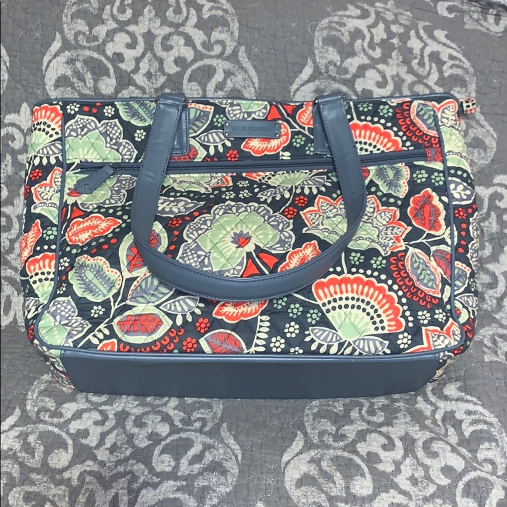 Vera Bradley work tote in Nomadic Floral like new